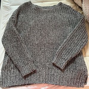 Grey oversized sweater